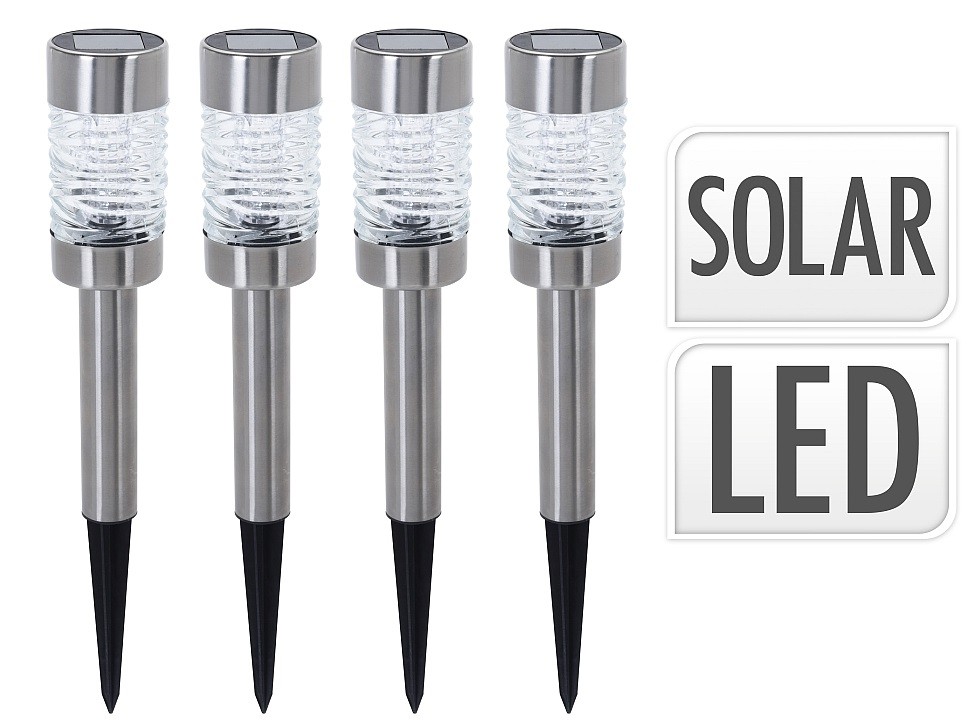 Lampa solární zahradní sada 4 ks PROGARDEN KO-DX9300090