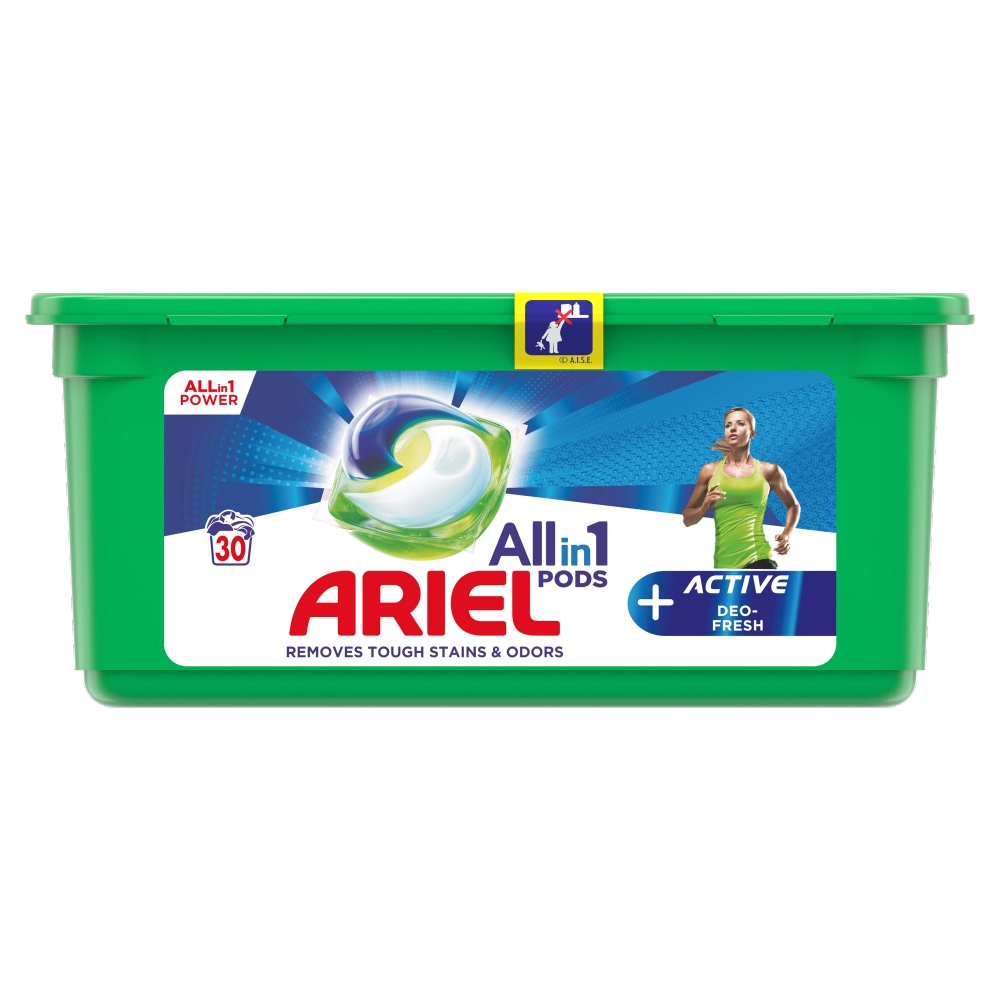 Ariel All-In-1 PODs + Aktivní technologie proti zápachu