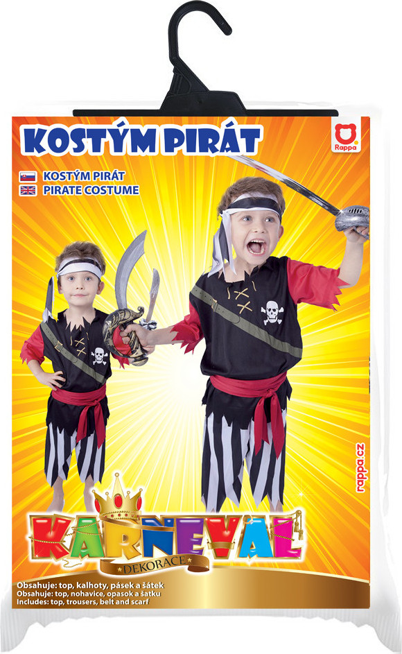 Dětský kostým Pirát s šátkem (S)