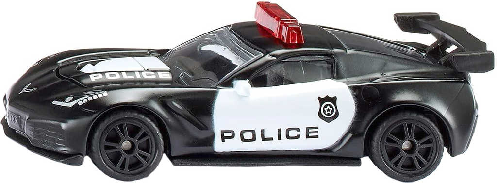 SIKU Auto Chevrolet Corvette ZR1 americká policie model kov