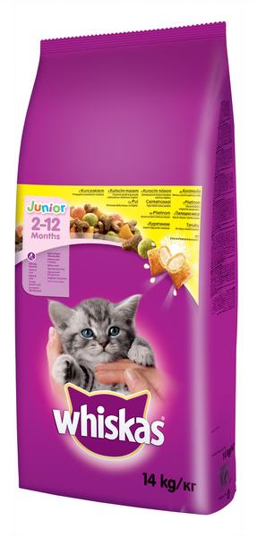 WHISKAS Junior kureci 14kg