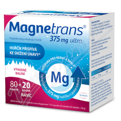 Magnetrans 375mg ultra tob.80+20 Promo2021