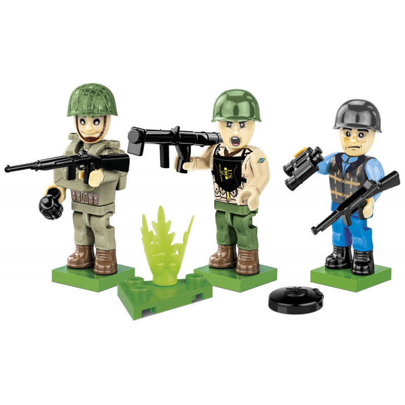 Figurky s doplňky D-Day 1944