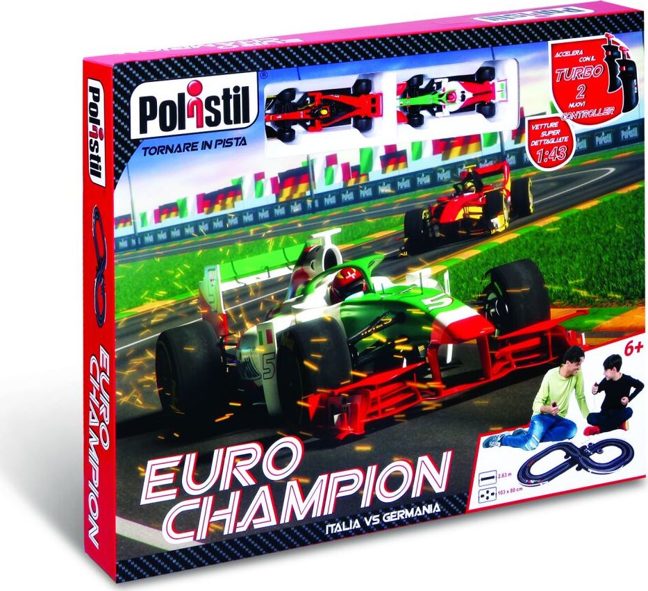 Polistil Autodráha Euro Champion Formula one Track set